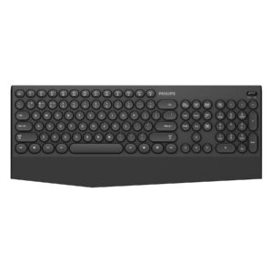 Клавиатура К303 Philips, с Bluetooth, черна, USB, 104 бутона